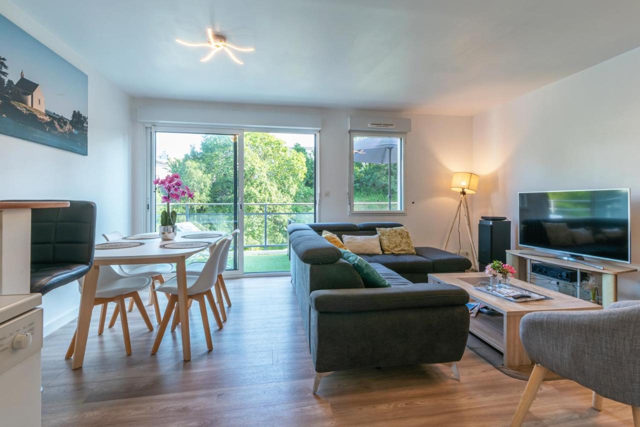 Appartement Saint Goustan : Vue Sur La Riviere Auray Eksteriør bilde